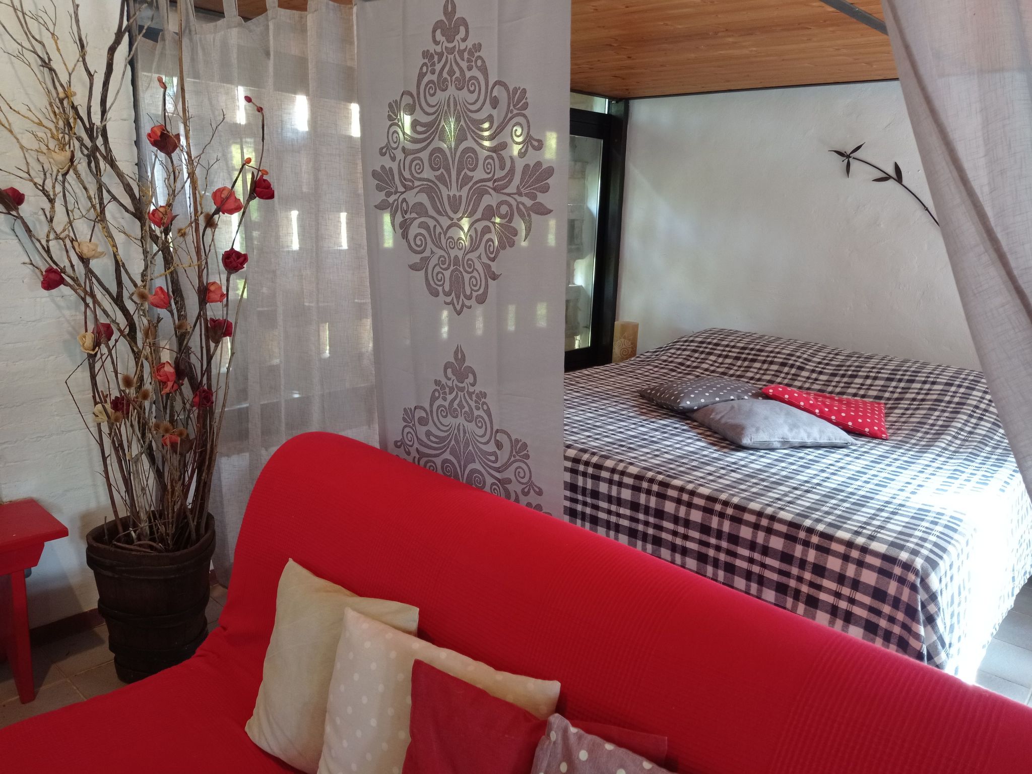 Wohnung La Capanna mit Garten und Pool