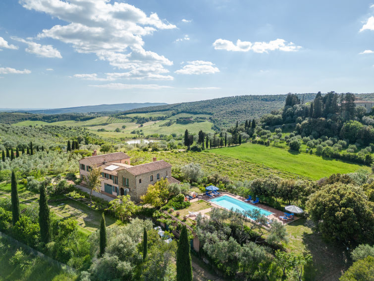 Vrijstaande villa met privézwembad in Massa Marittima in Massa Marittima