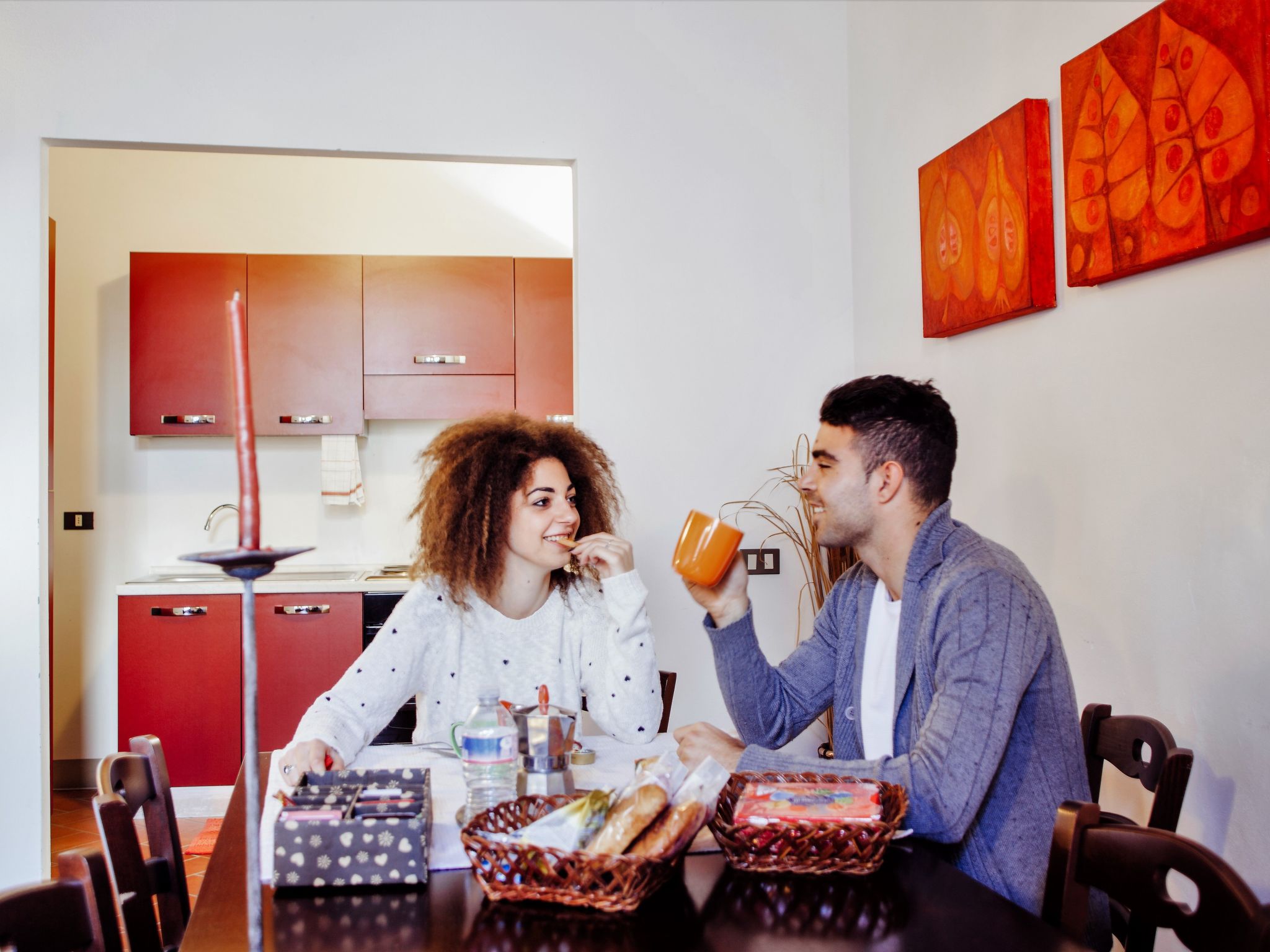 Studio für 4 Personen und 2 Kinder-Binnen