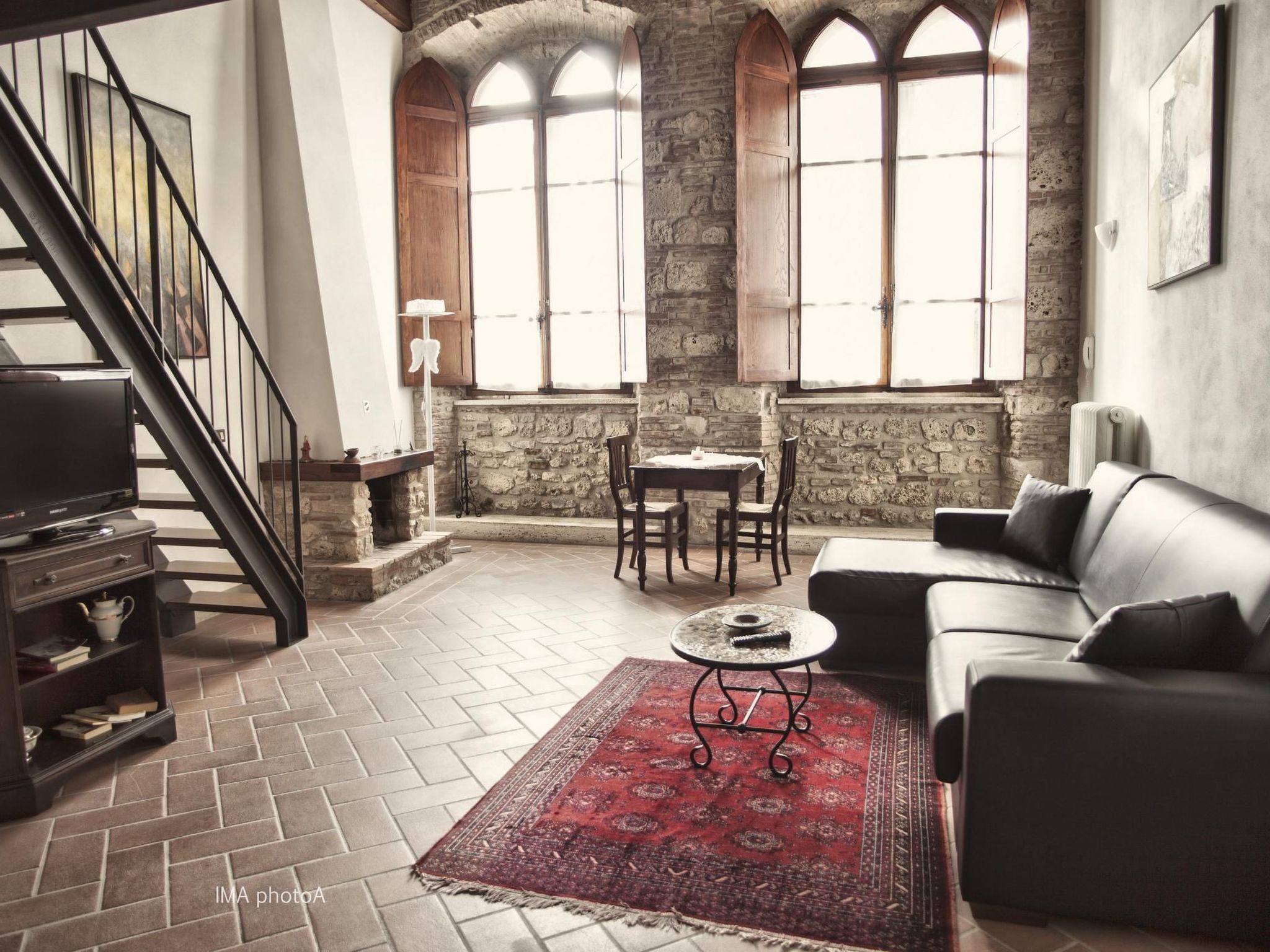 Studio für 3 Personen und 2 Kinder-Binnen