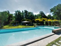Villa Falco: Landelijke rust bij Trequanda met zwembad en Toscaans uitzicht - thumbnail 2