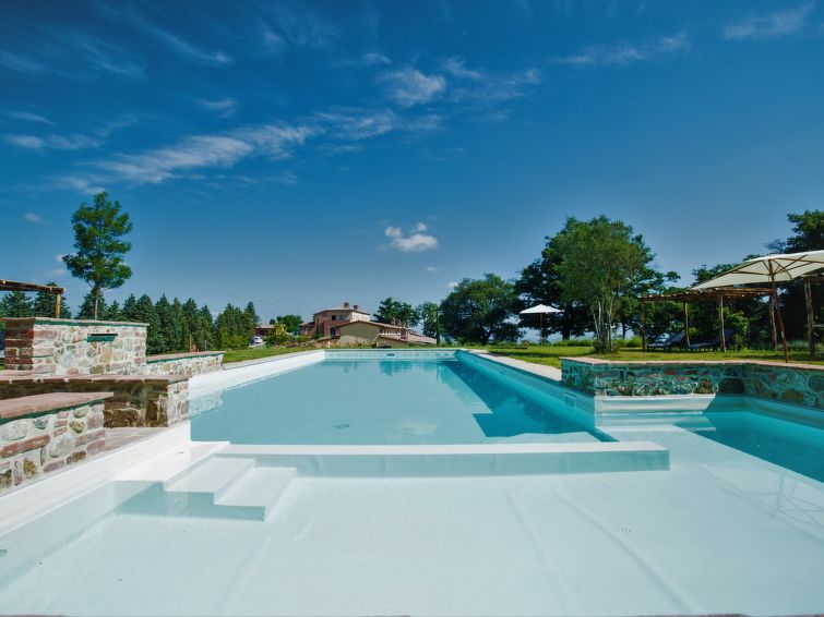 4-persoons vakantiehuis met open haard in Trequanda in Trequanda