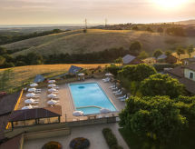 Rustiek vakantiehuis op Toscaanse heuvel met zwembad en uitzicht - thumbnail 4