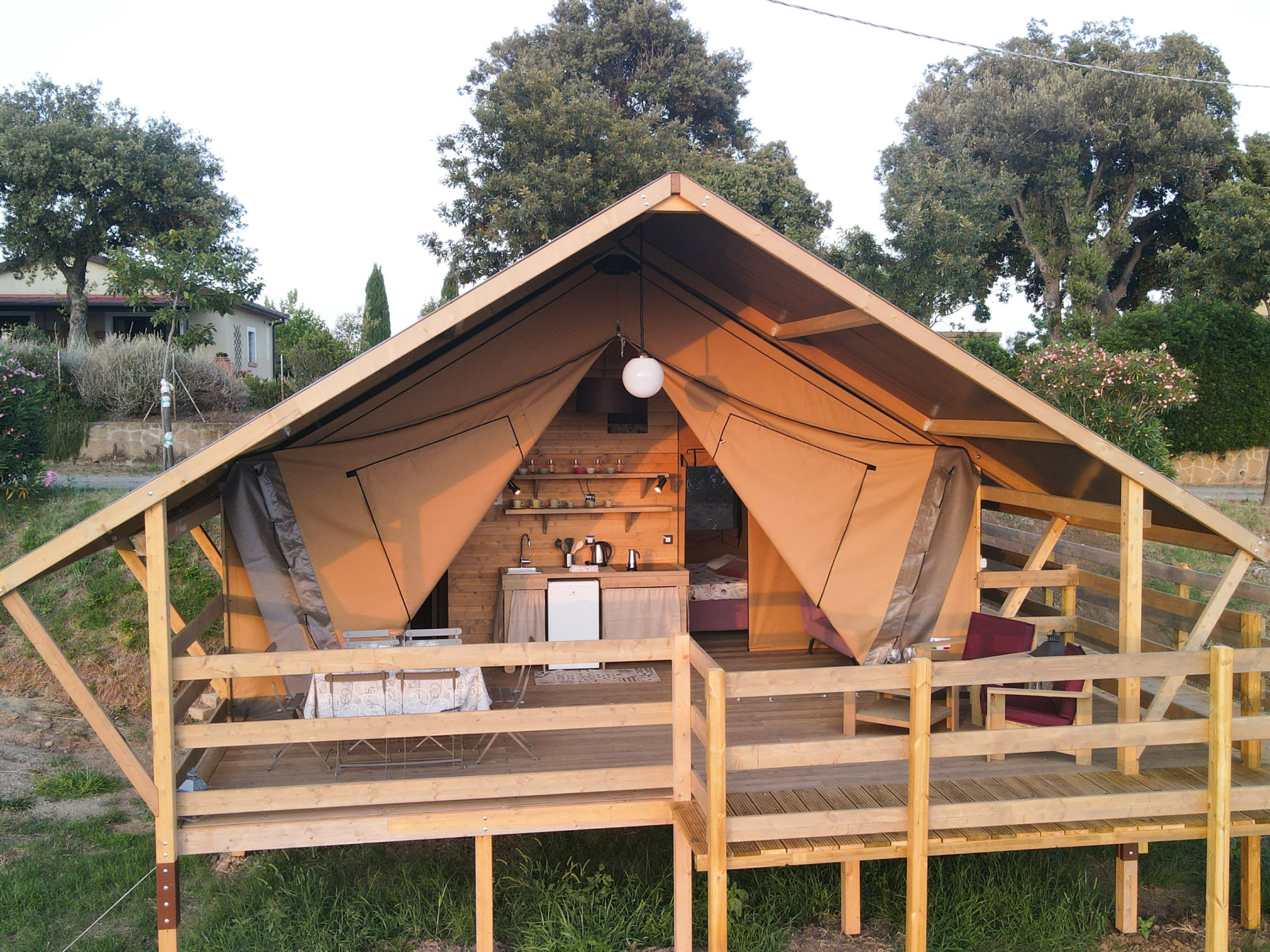 Glampingtent Zeus-Outside