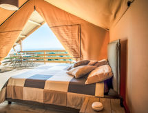 Glampingtent Venere: luxe kamperen op een Toscaanse heuvel - thumbnail 5