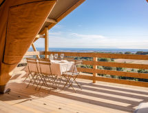 Glampingtent Venere: luxe kamperen op een Toscaanse heuvel - thumbnail 2