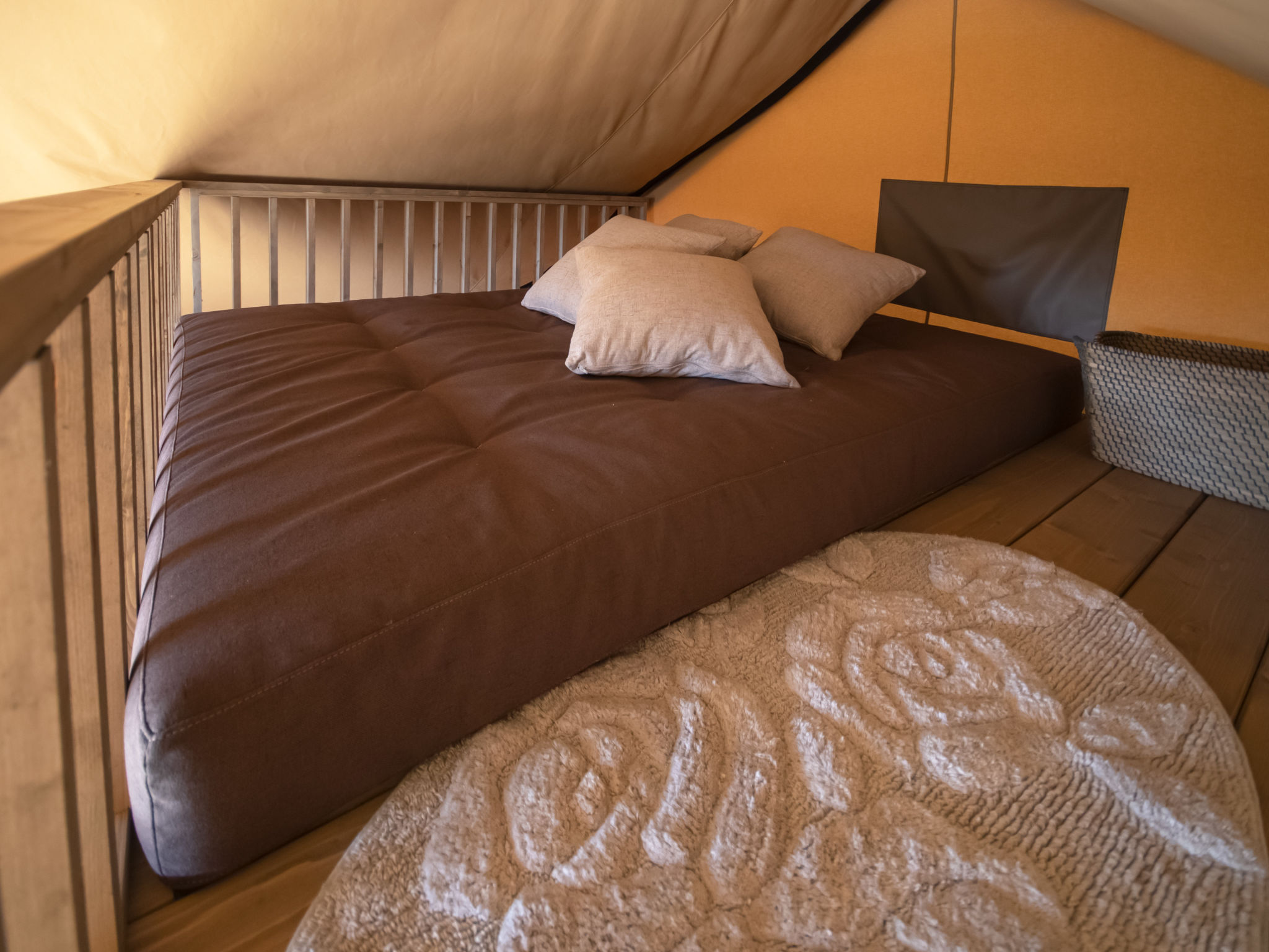 Glampingtent Minerva-Inside