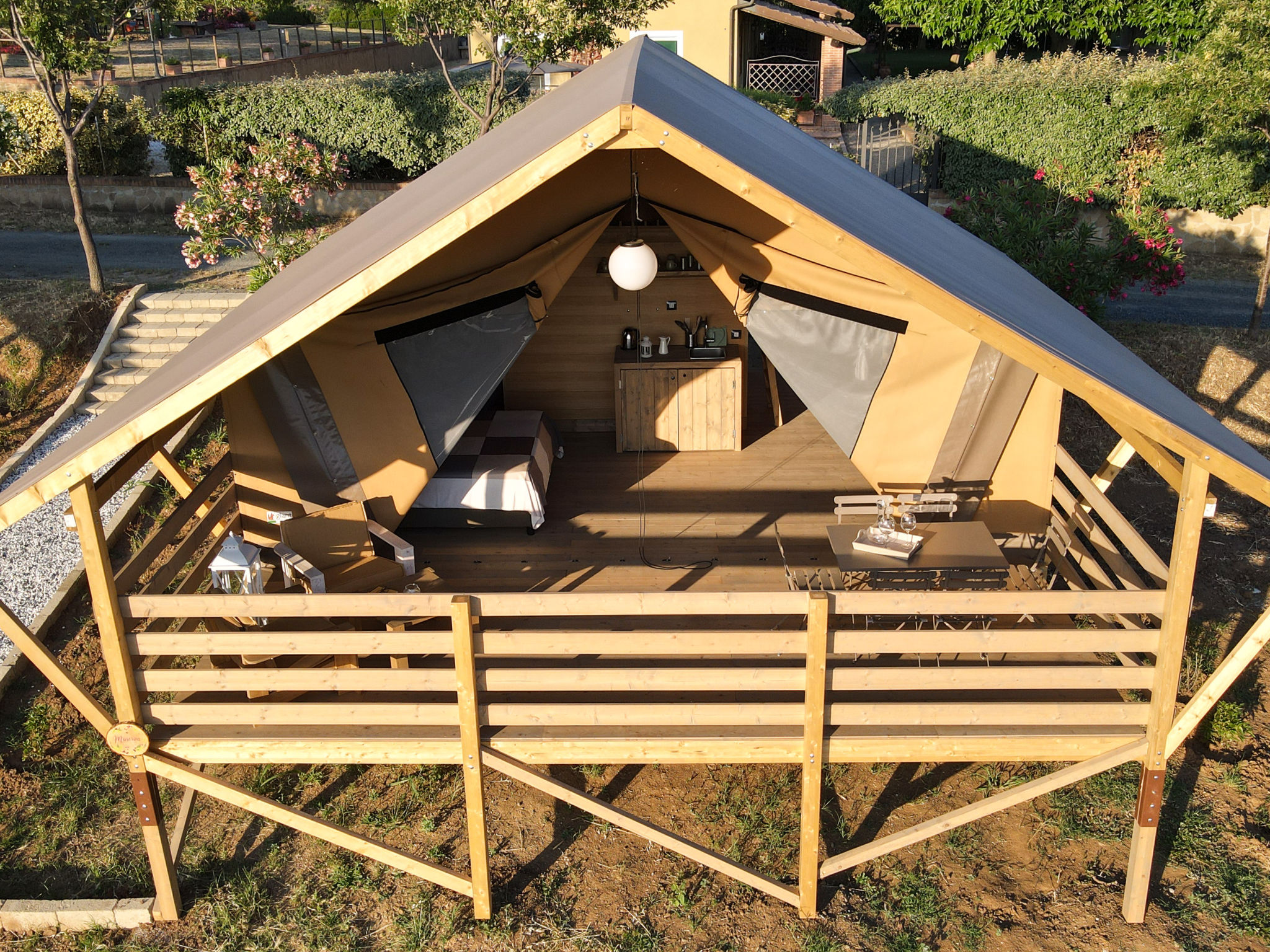 Glampingtent Minerva-Outside