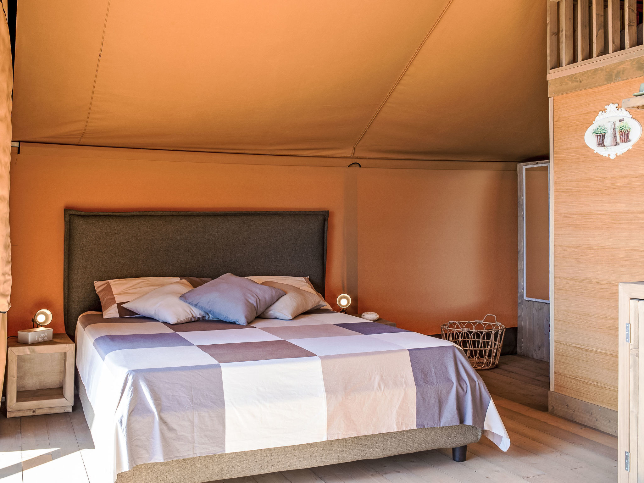 Glampingtent Minerva-Inside