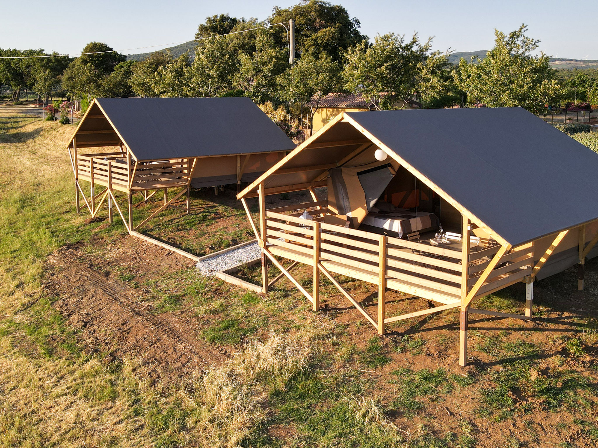 Glampingtent Minerva-Outside