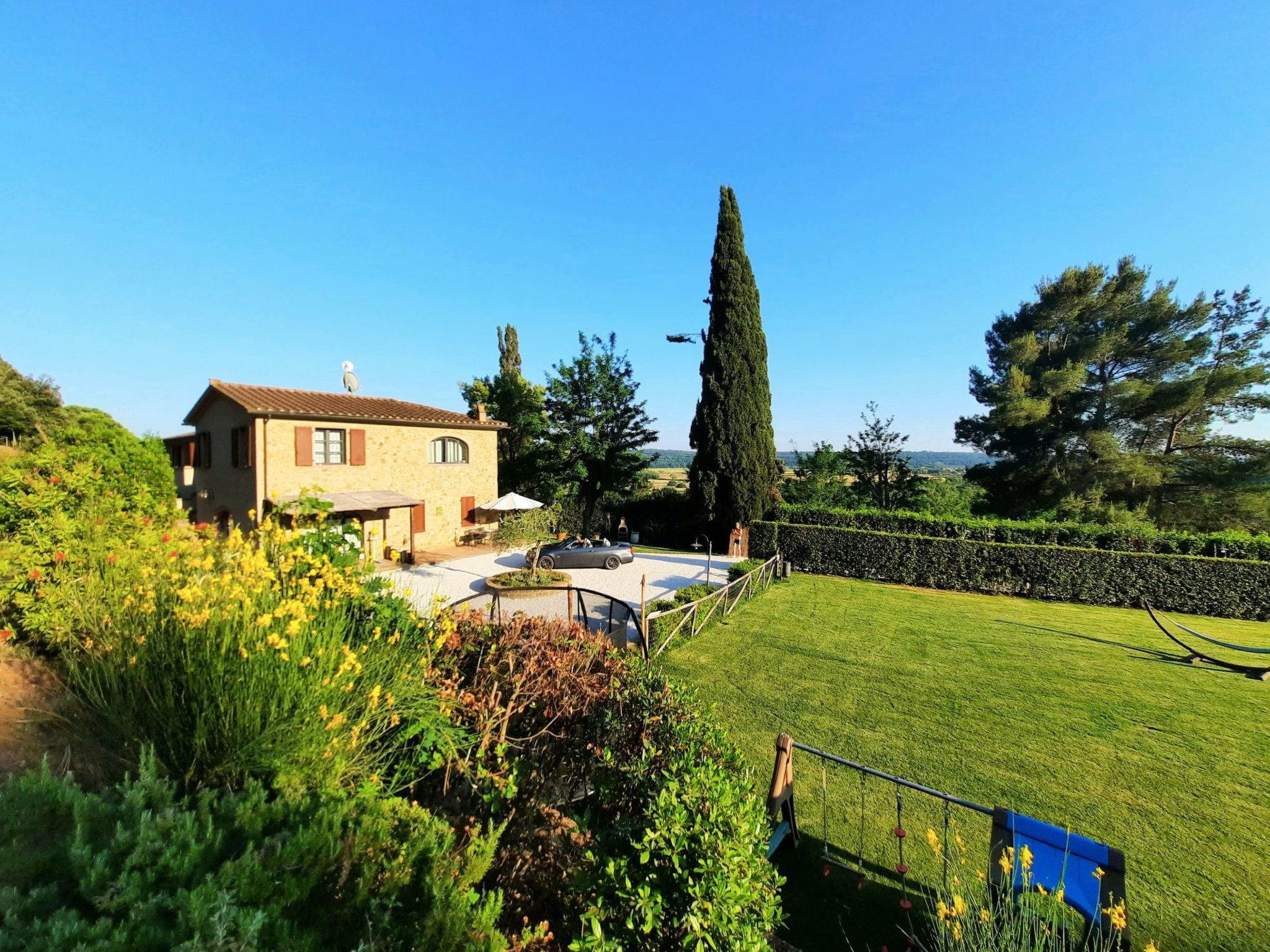 Wohnung in Riparbella mit privatem Parkplatz-Binnen
