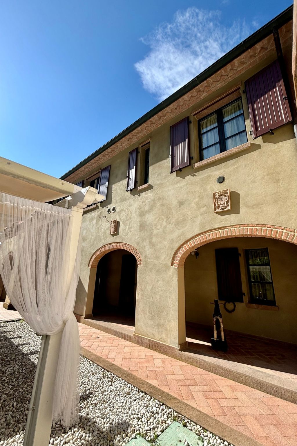 Wohnung in Riparbella mit privatem Parkplatz-Binnen