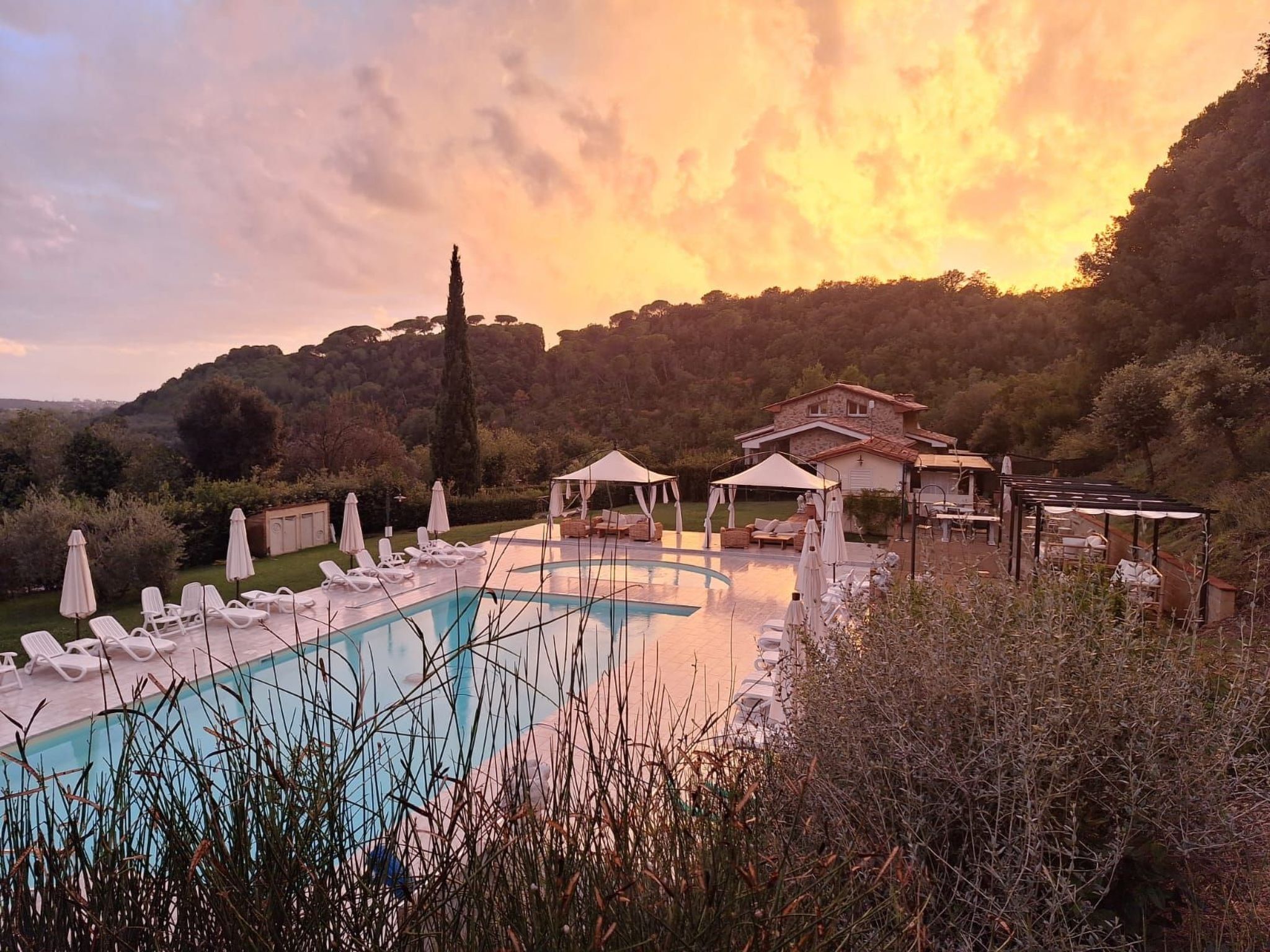 Wohnung in Riparbella mit privatem Parkplatz-Binnen