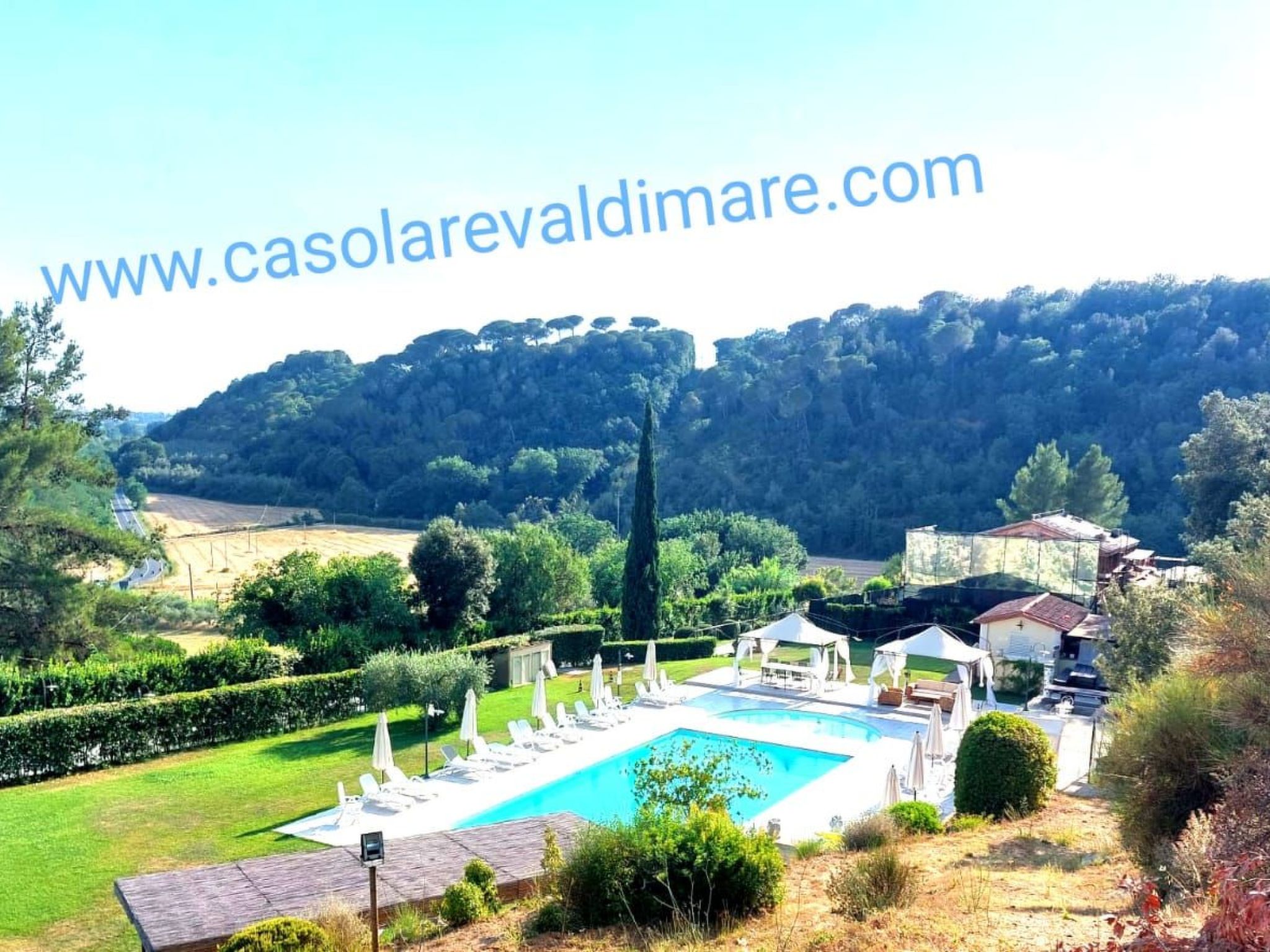 Wohnung in Riparbella mit privatem Parkplatz-Binnen