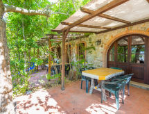 Rustiek appartement op Toscaanse heuvel met groot zwembad, nabij zee - thumbnail 1