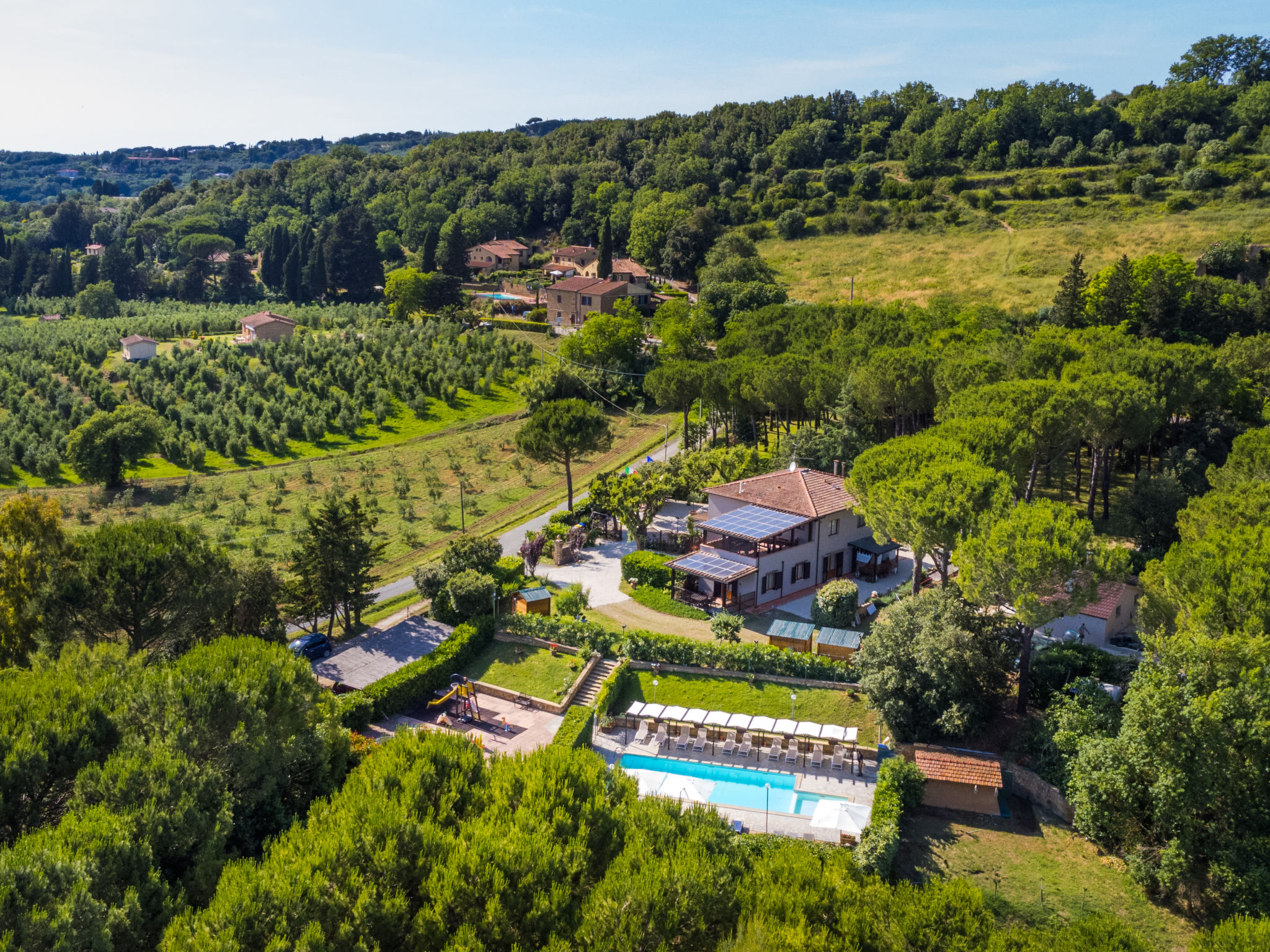 Ferienhaus in Casale Marittimo (Italien) und 1 Hund erlaubt