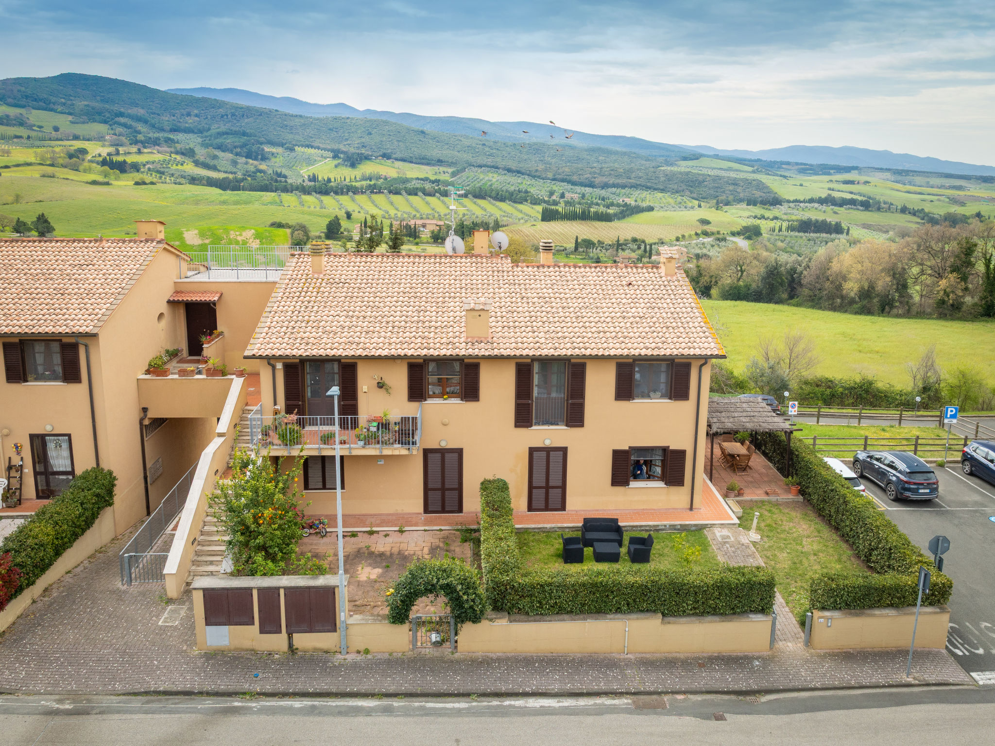 Ferienhaus mit umzäuntem Garten in Casale Marittimo (Italien) und 3 Hunde erlaubt