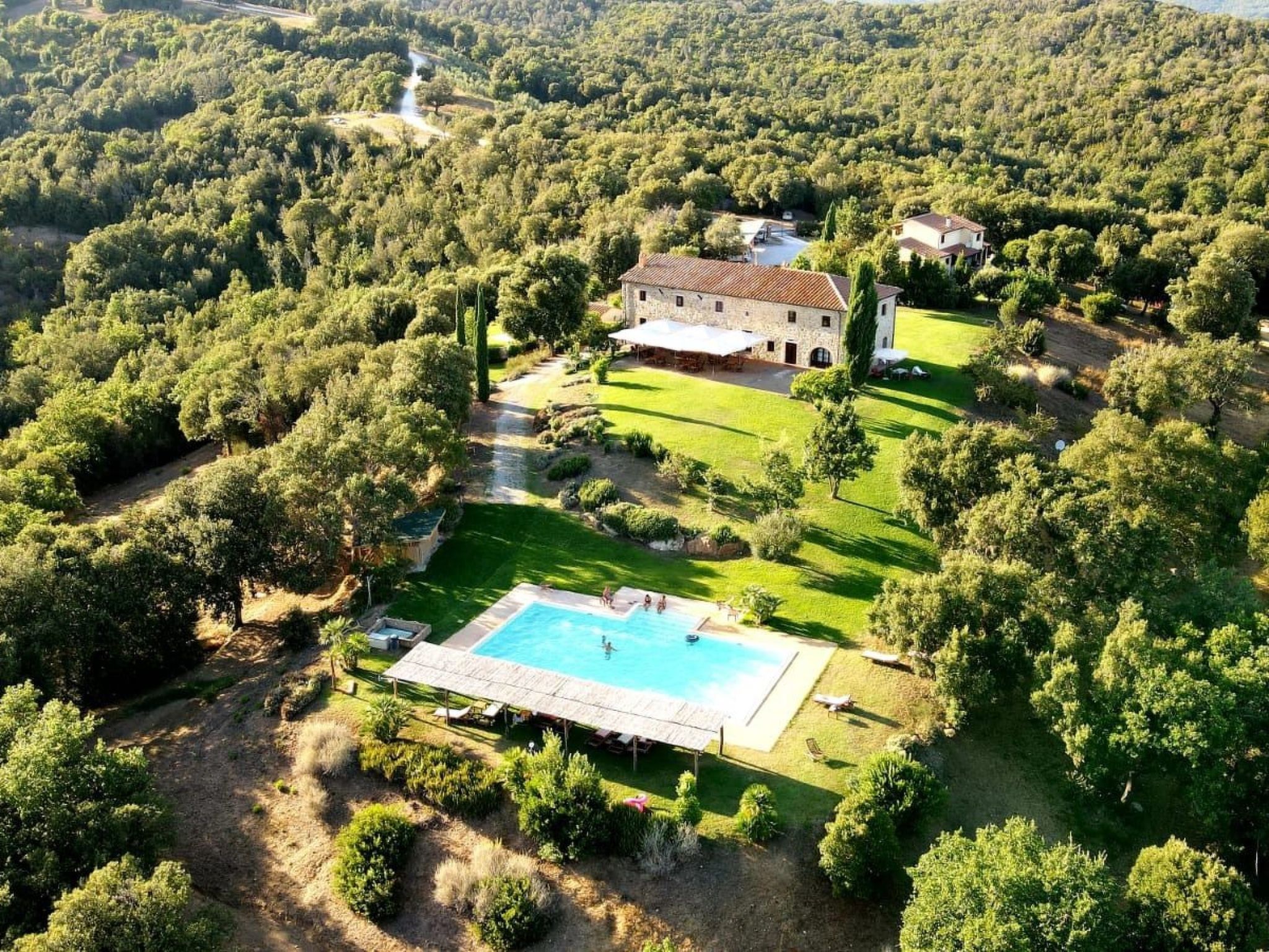 Vakantiehuis met privé zwembad in Bibbona (Italië) voor 3 personen