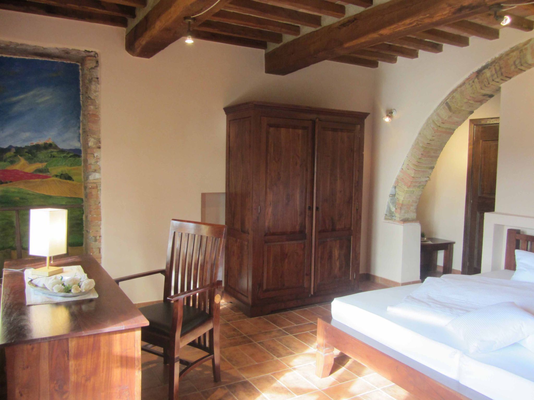 Suite con Giardino-Drinnen