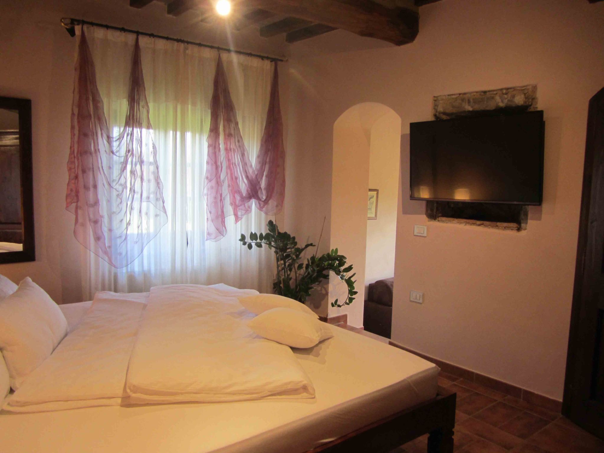 Suite con Giardino-Drinnen