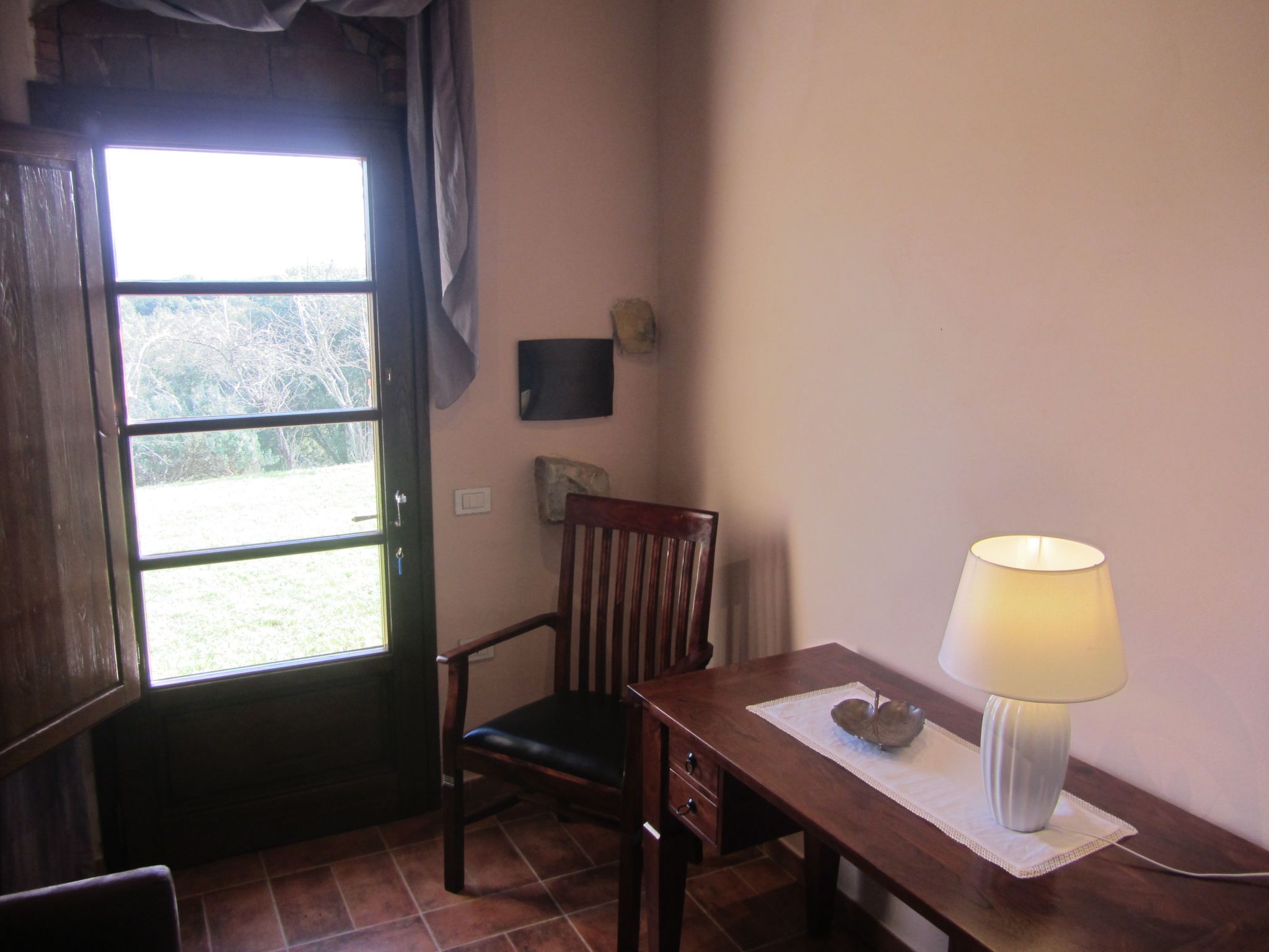 Suite con Giardino-Drinnen