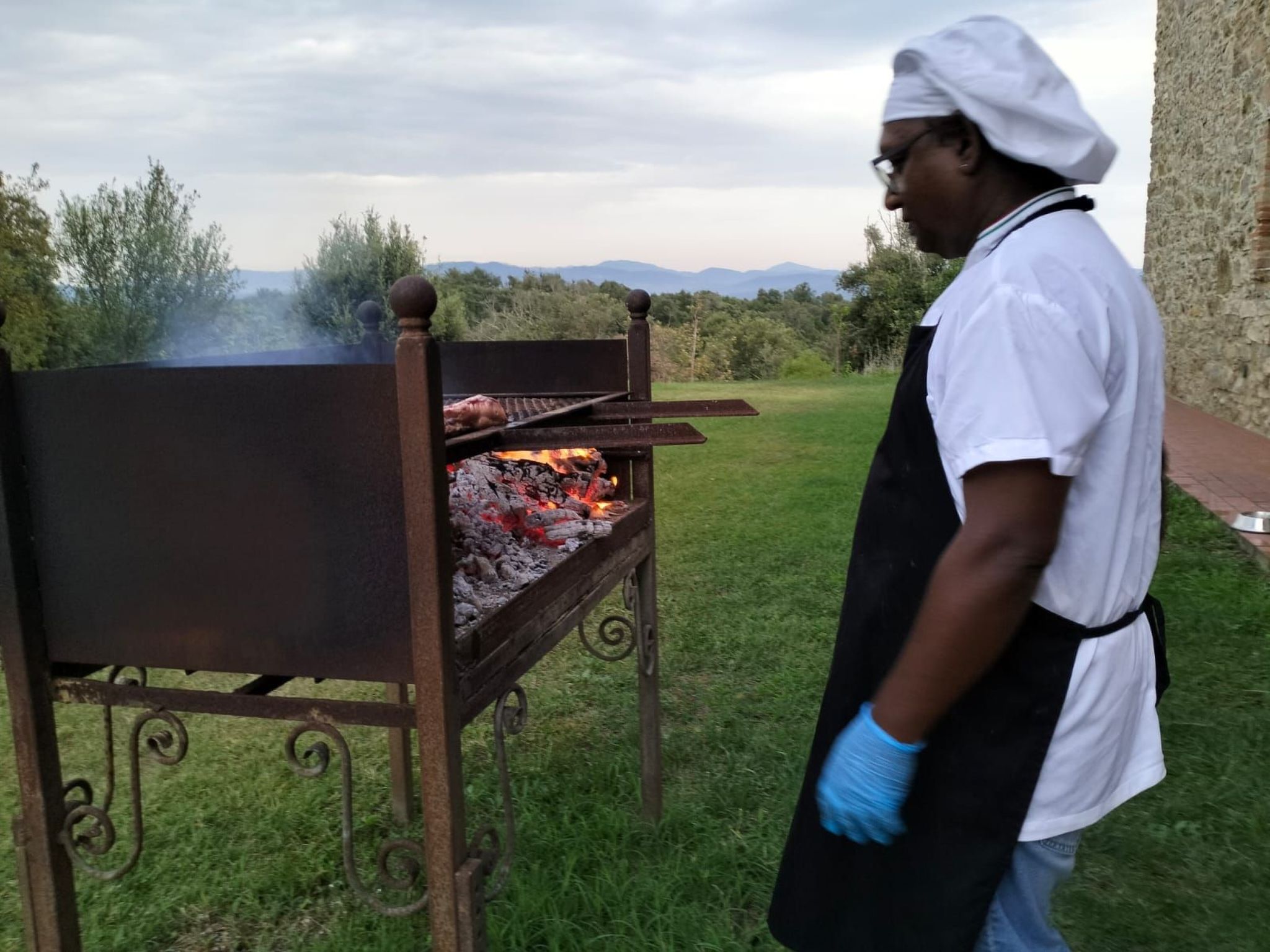 Suite con Giardino-Drinnen