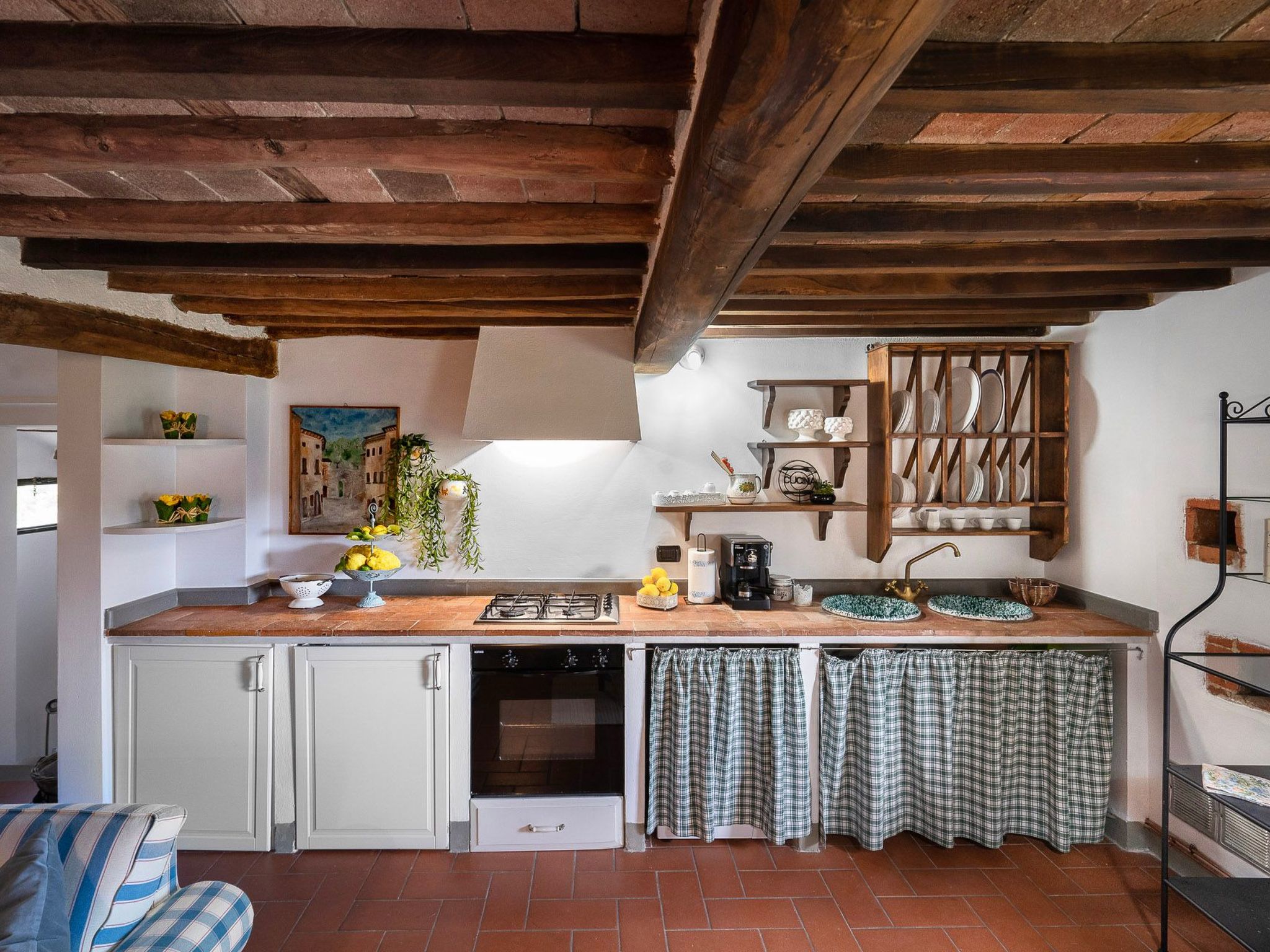 Zwei-Zimmer-Wohnung La Colombaia mit Garten-Binnen