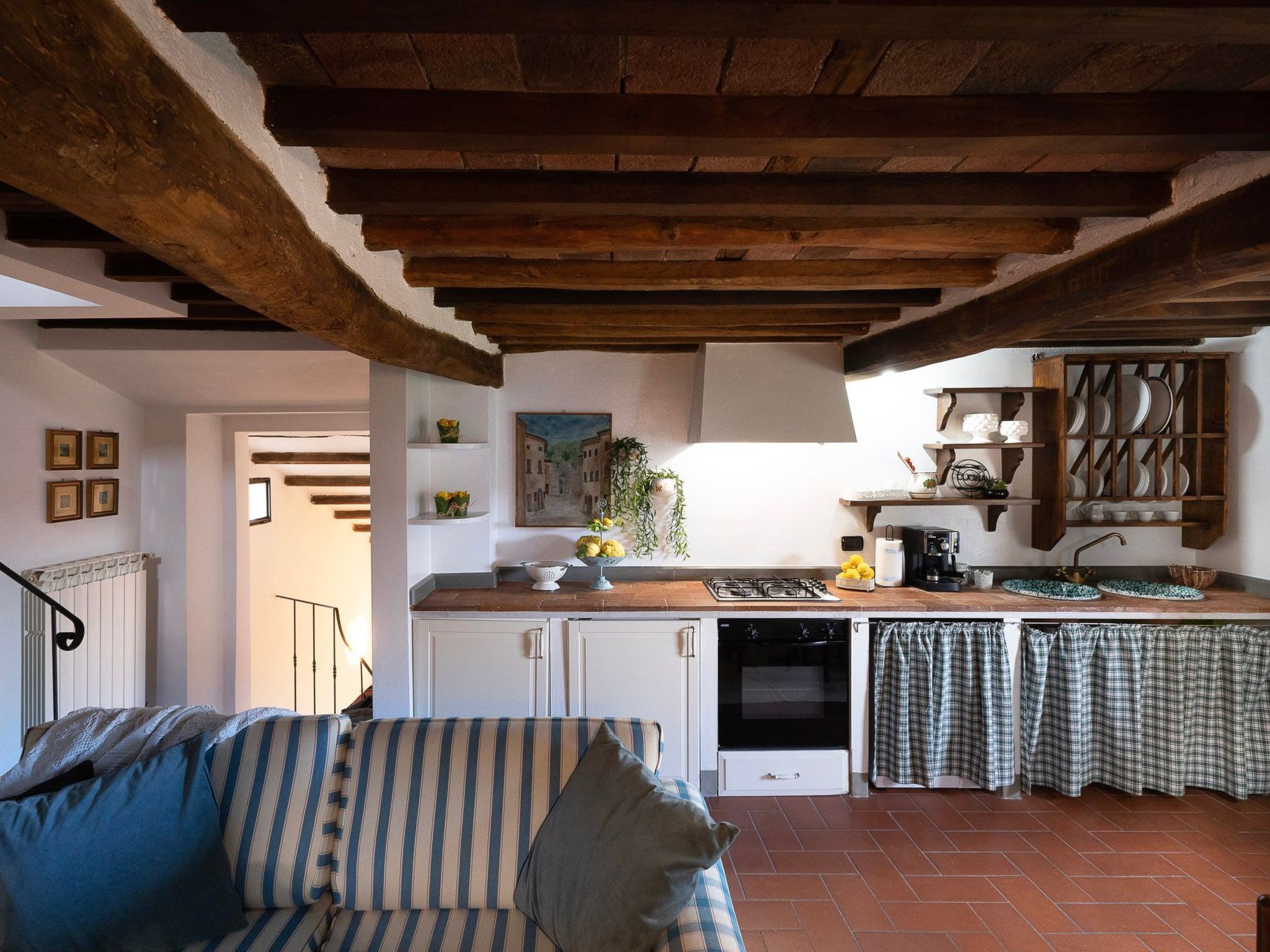 Zwei-Zimmer-Wohnung La Colombaia mit Garten-Binnen