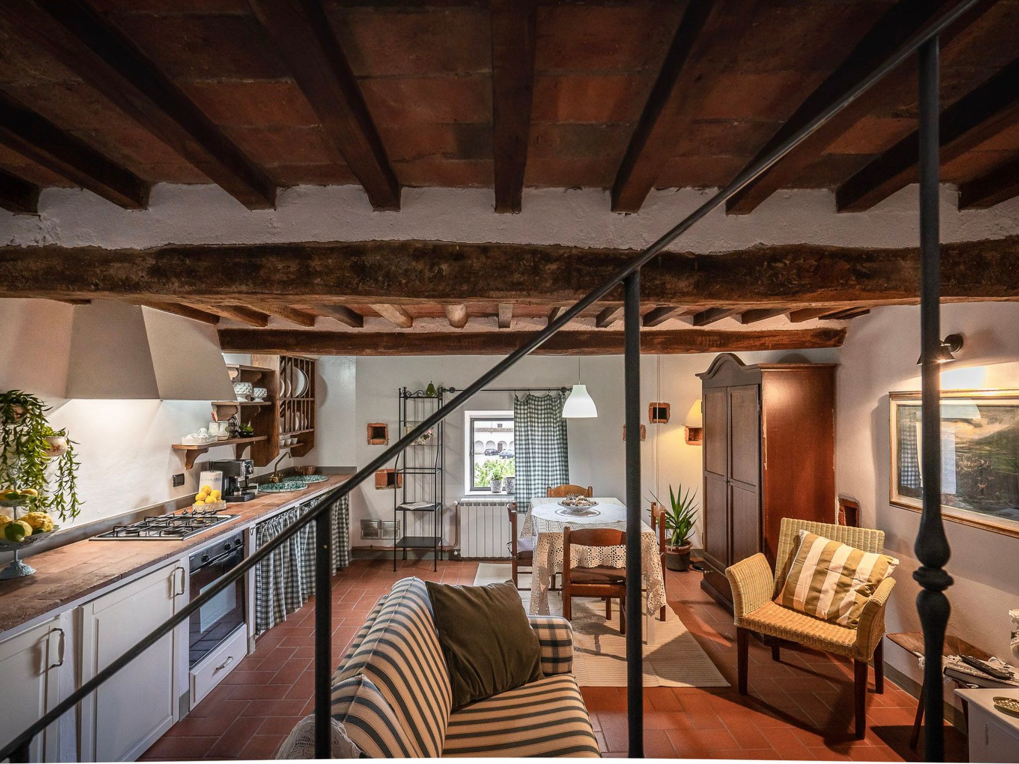 Zwei-Zimmer-Wohnung La Colombaia mit Garten-Binnen