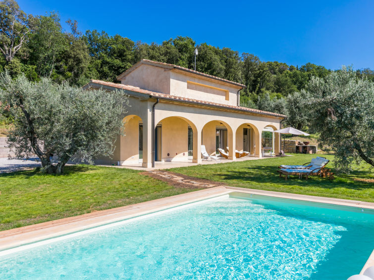 6-persoons vakantiehuis met privézwembad en zeezicht in Castagneto Carducci in Castagneto Carducci