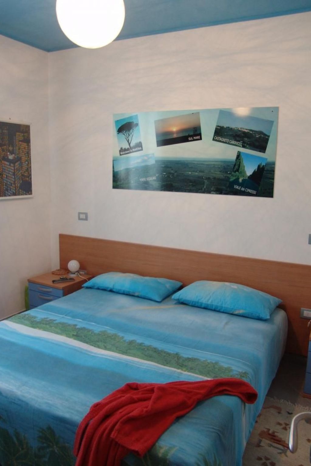 Blaue Wohnung mit Terrasse-Image-tags.info