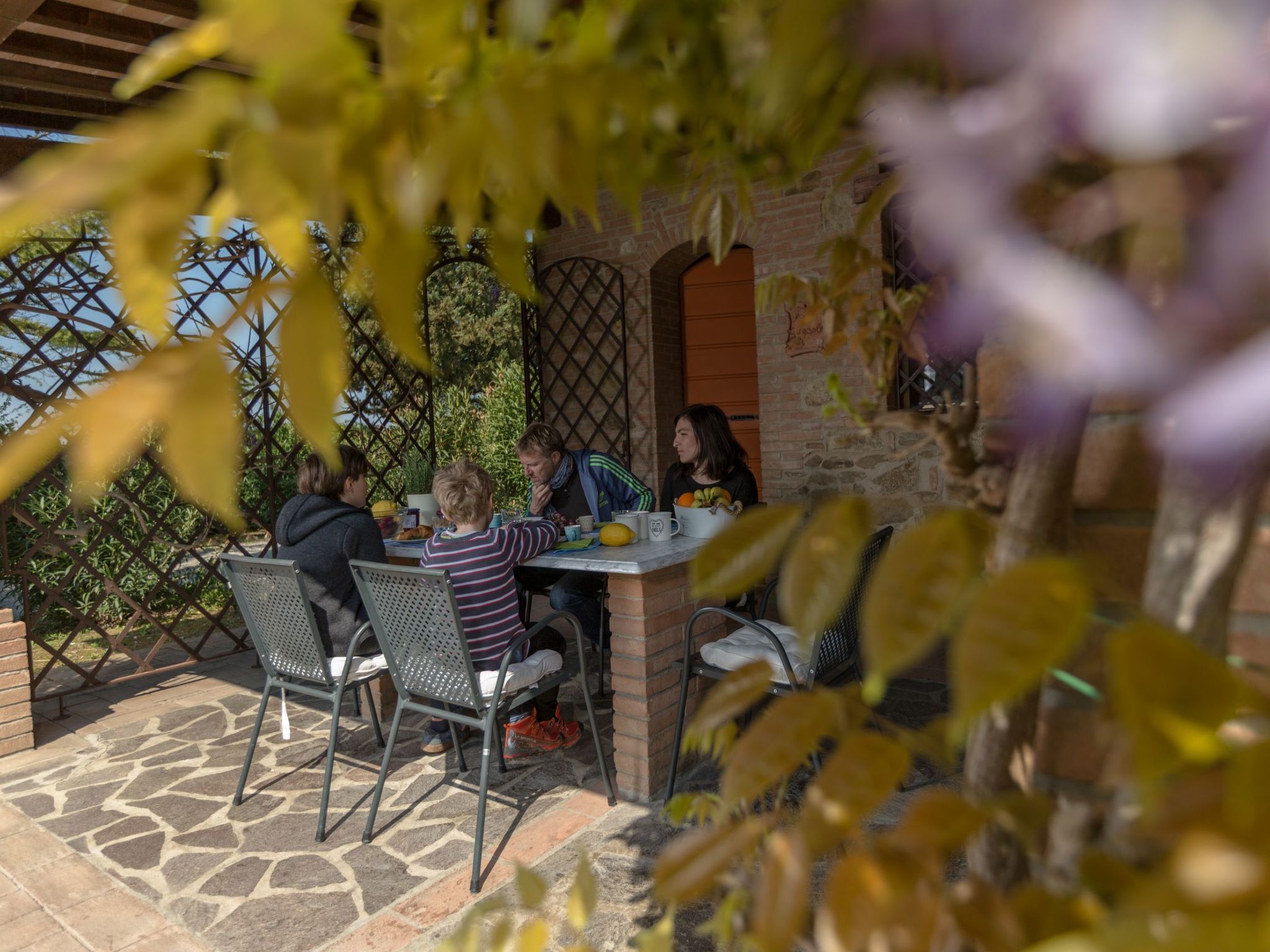 Wohnung 'Girasole Canale' mit Schwimmbad-Draußen