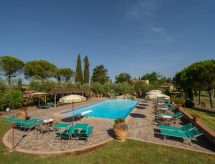 Authentiek Toscaans appartement op heuvel bij Peccioli met zwembad - thumbnail 2