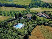 Authentiek Toscaans appartement op heuvel bij Peccioli met zwembad - thumbnail 6