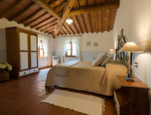 Ruim Toscaans appartement op heuvel bij Peccioli met zwembad en uitzicht - thumbnail 5