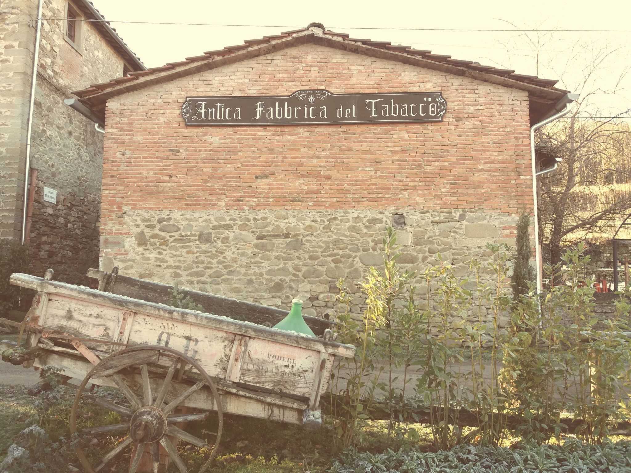 Landgut "La Tabaccaia" mit eigenem Garten und Grill-Outside