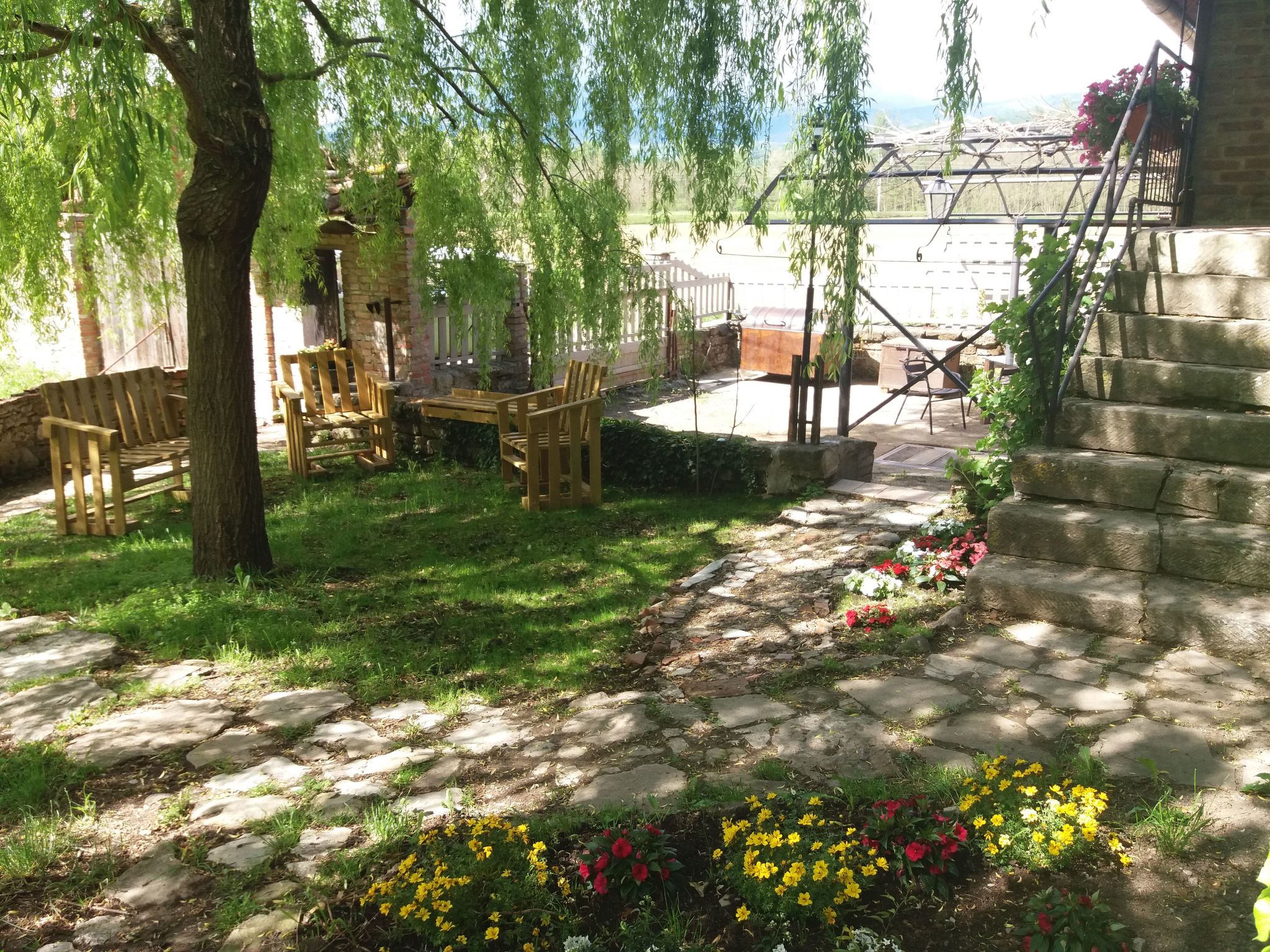 Landgut "La Tabaccaia" mit eigenem Garten und Grill-Outside