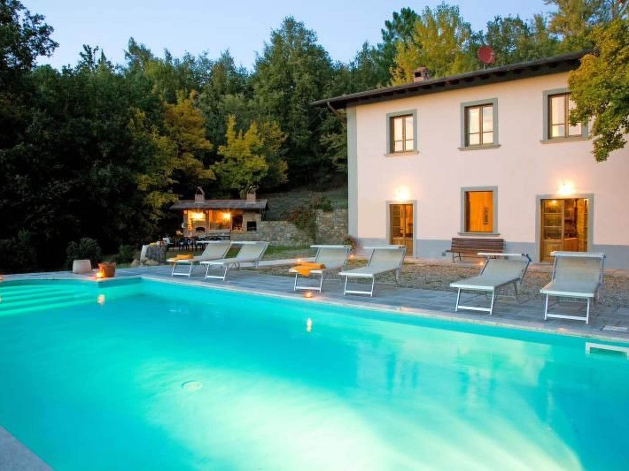 Villa Pruneto mit Pool in den Hügeln der Toskana-Binnen