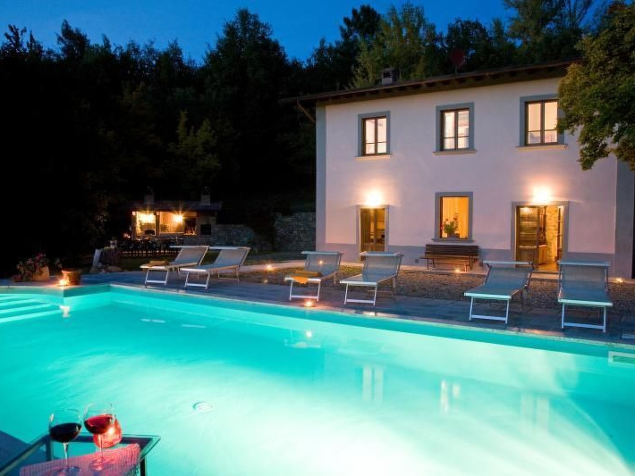 Villa Pruneto mit Pool in den Hügeln der Toskana-Binnen