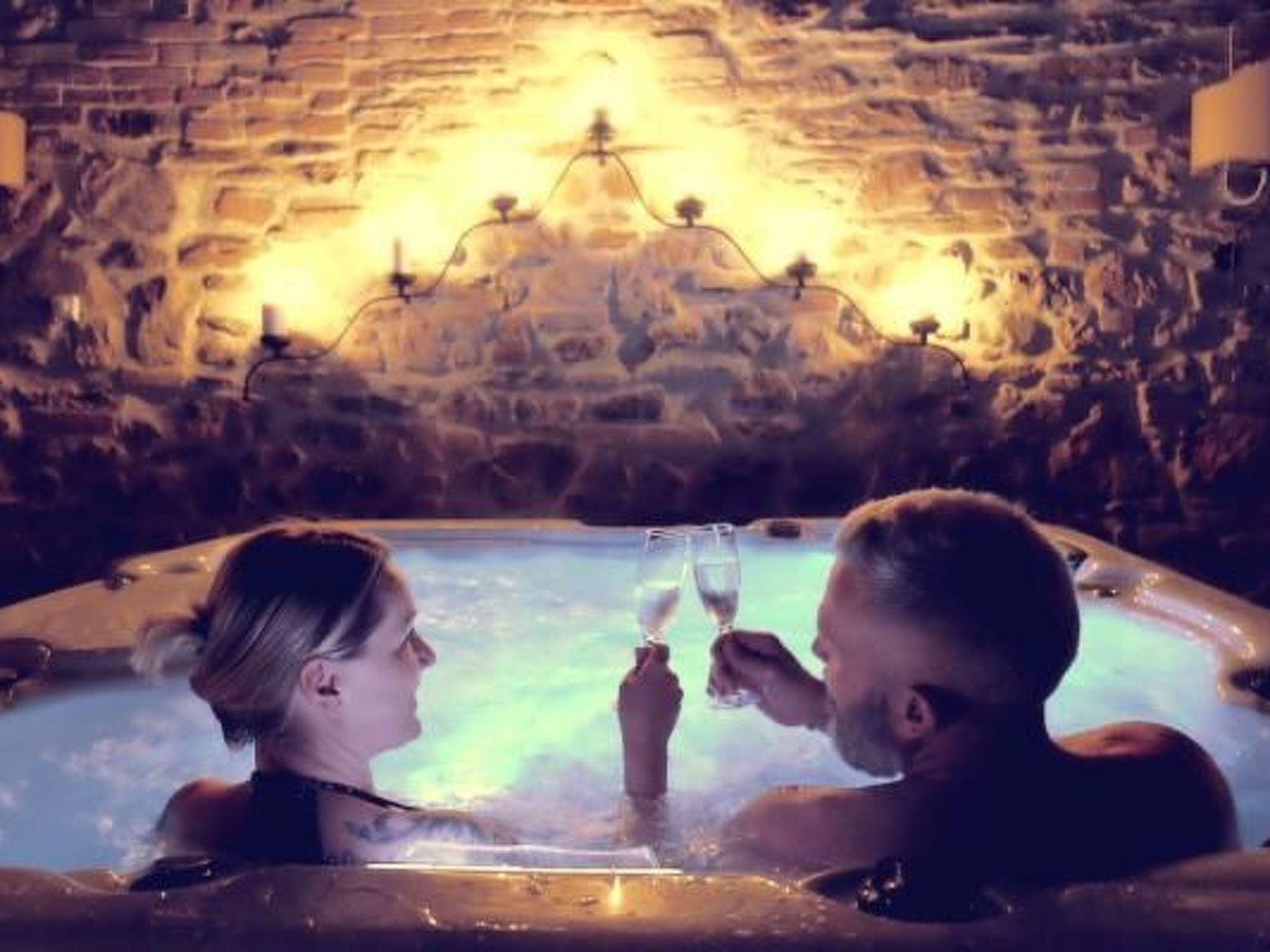 Villa Liz' Anwesen mit privatem Pool-Binnen