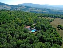 Villa Pruneto mit Pool in den Hügeln der Toskana