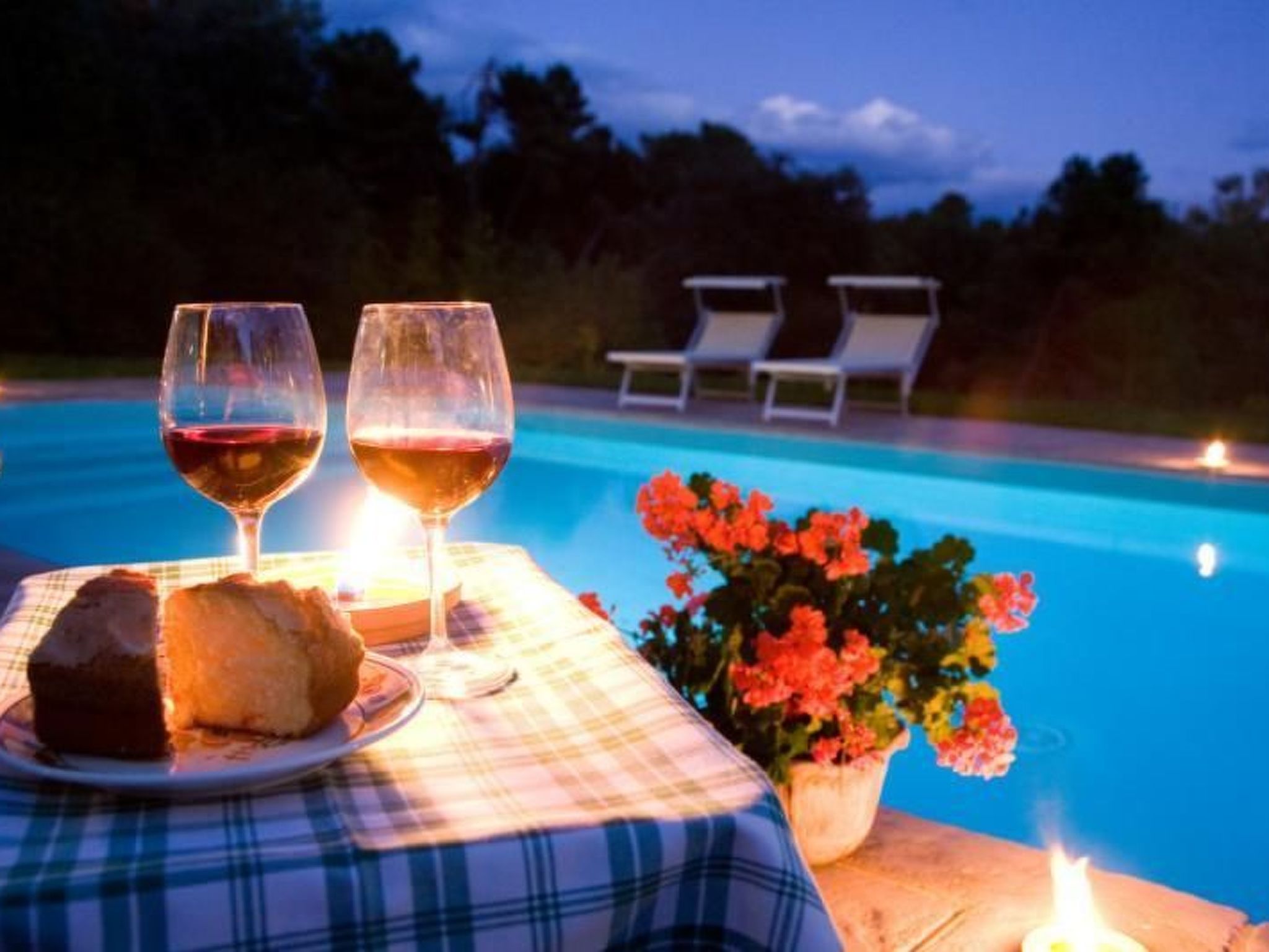 Villa Liz' Anwesen mit privatem Pool-Dedans