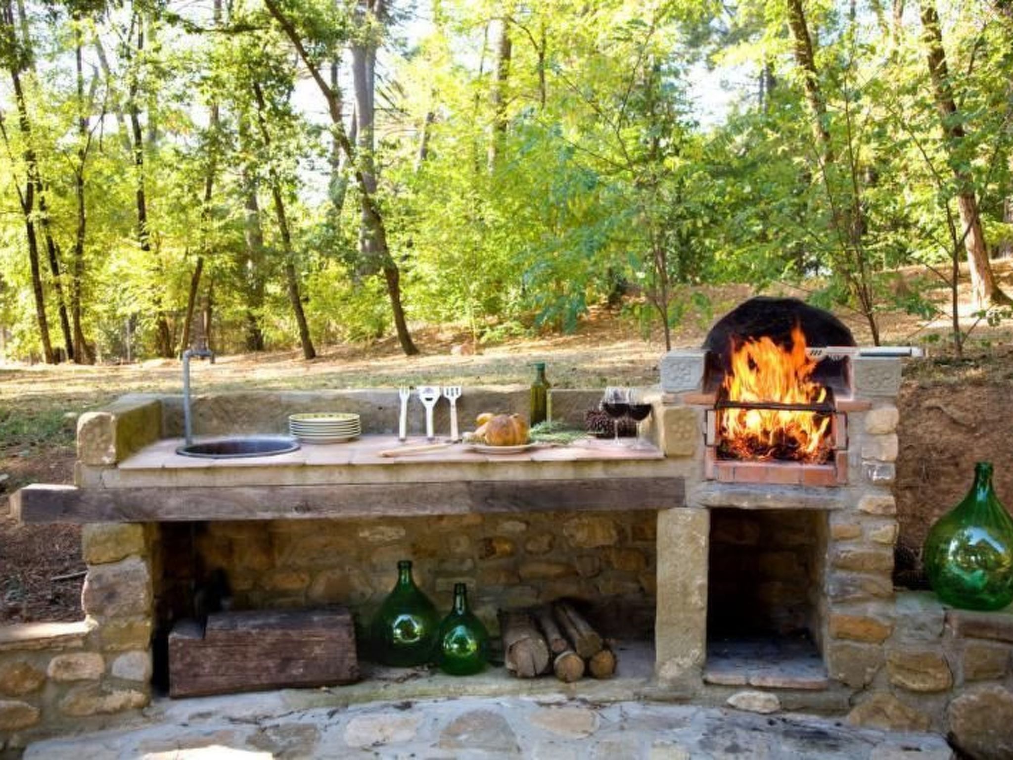 Villa Liz' Anwesen mit privatem Pool-Dedans