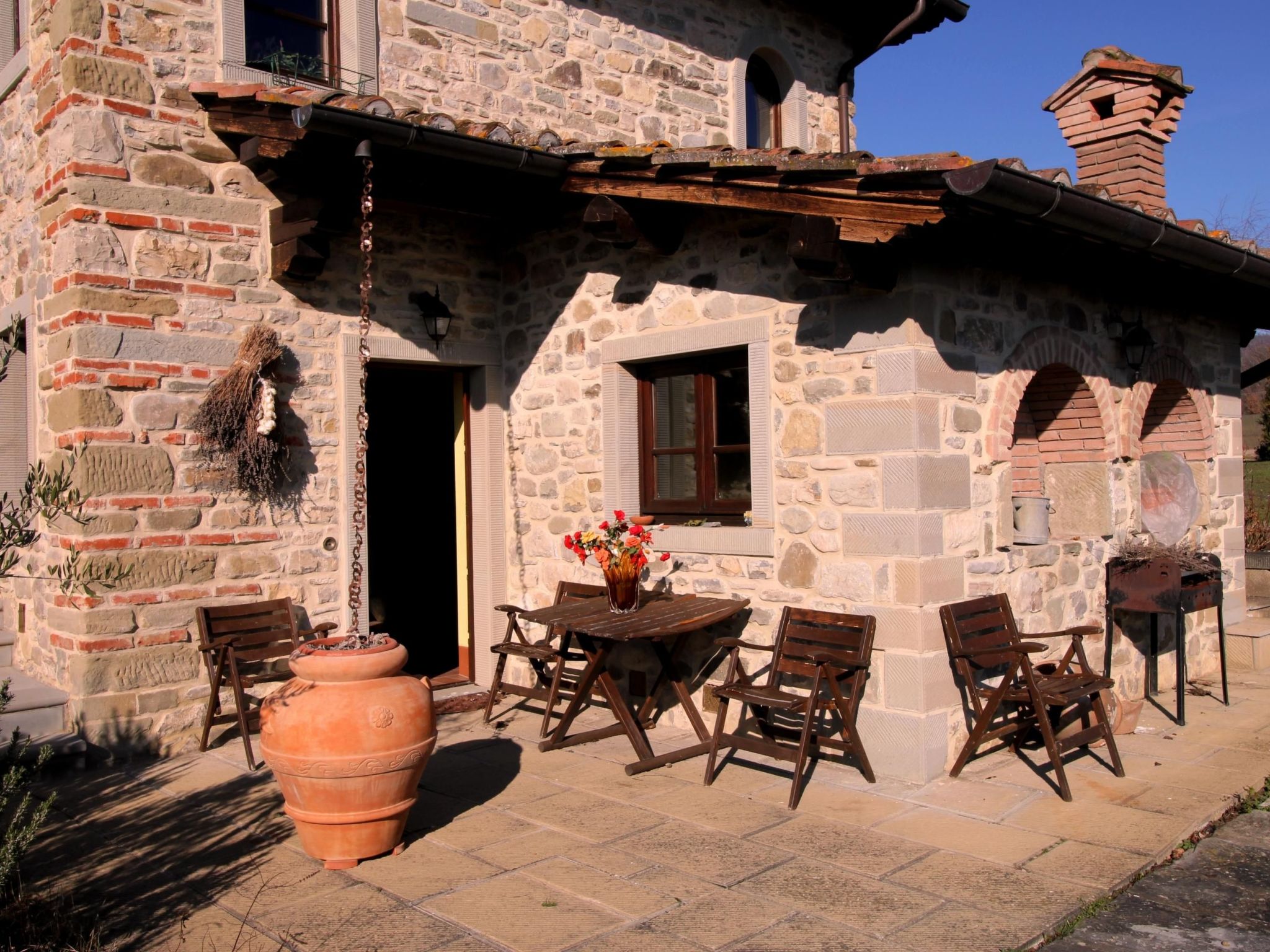 Landgut "Il Villino" mit Terrasse-Binnen