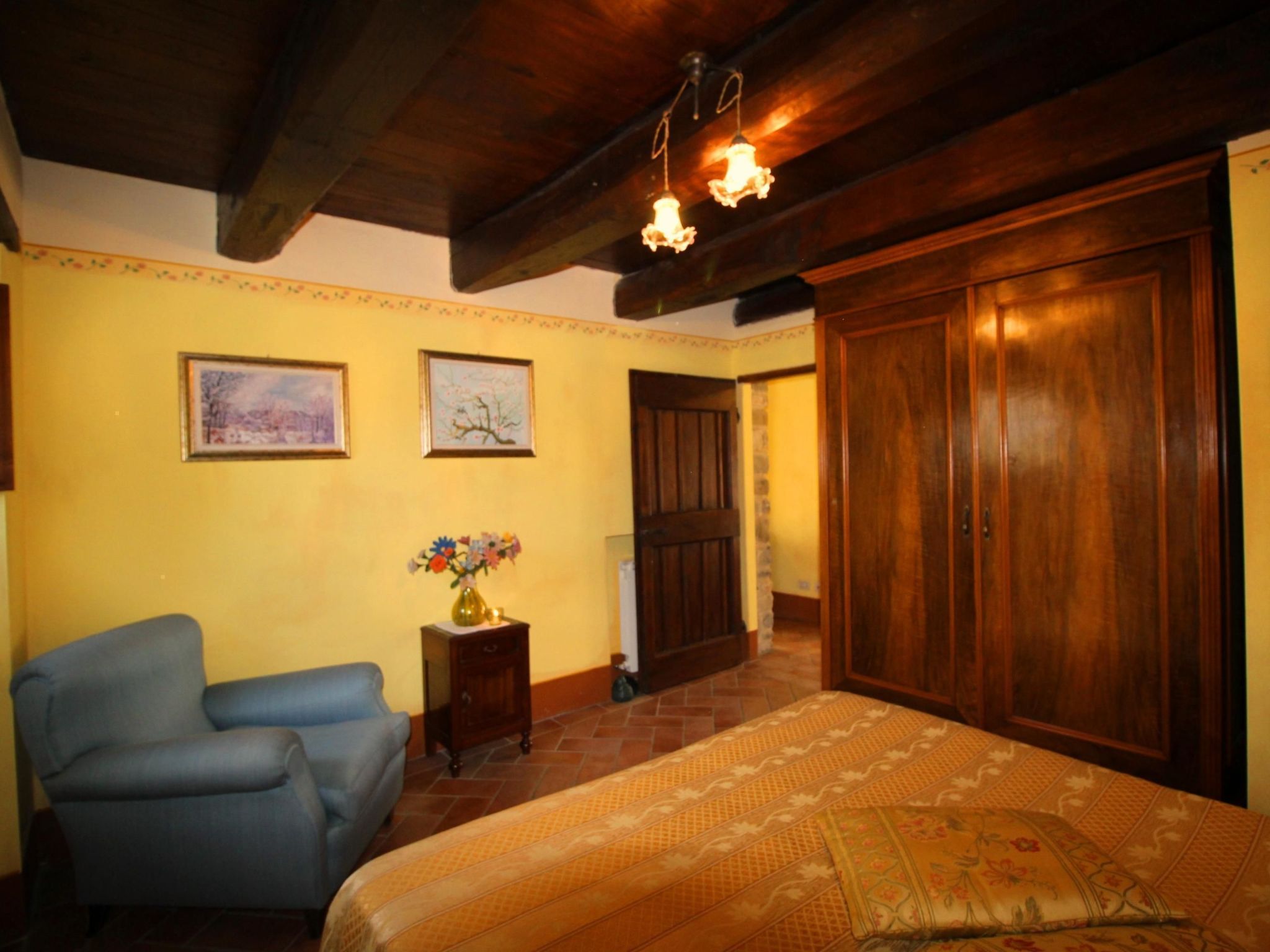 Landgut "Il Villino" mit Terrasse-Binnen