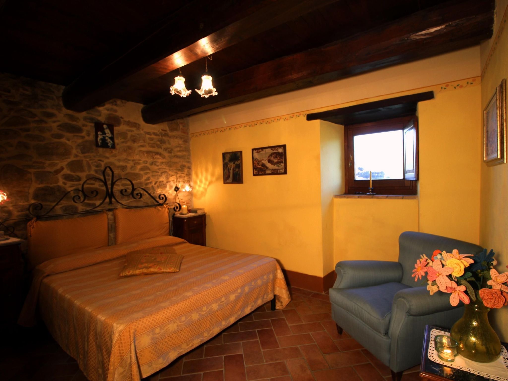 Landgut "Il Villino" mit Terrasse-Binnen