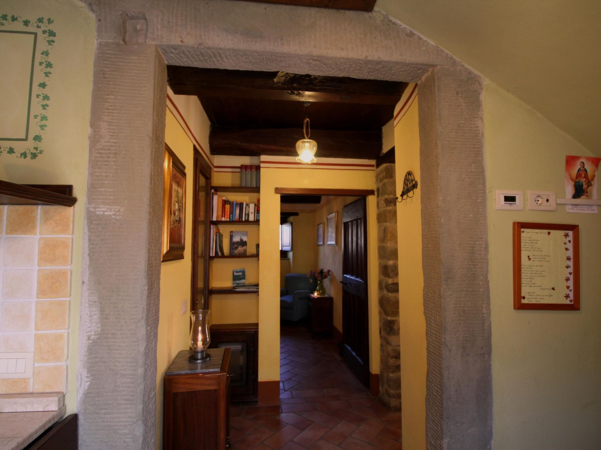 Landgut "Il Villino" mit Terrasse-Binnen