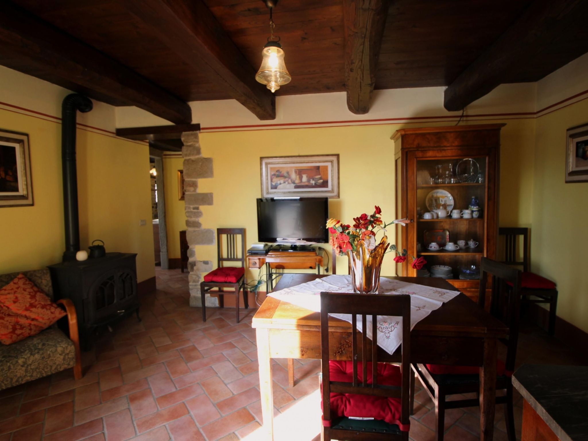 Landgut "Il Villino" mit Terrasse-Binnen