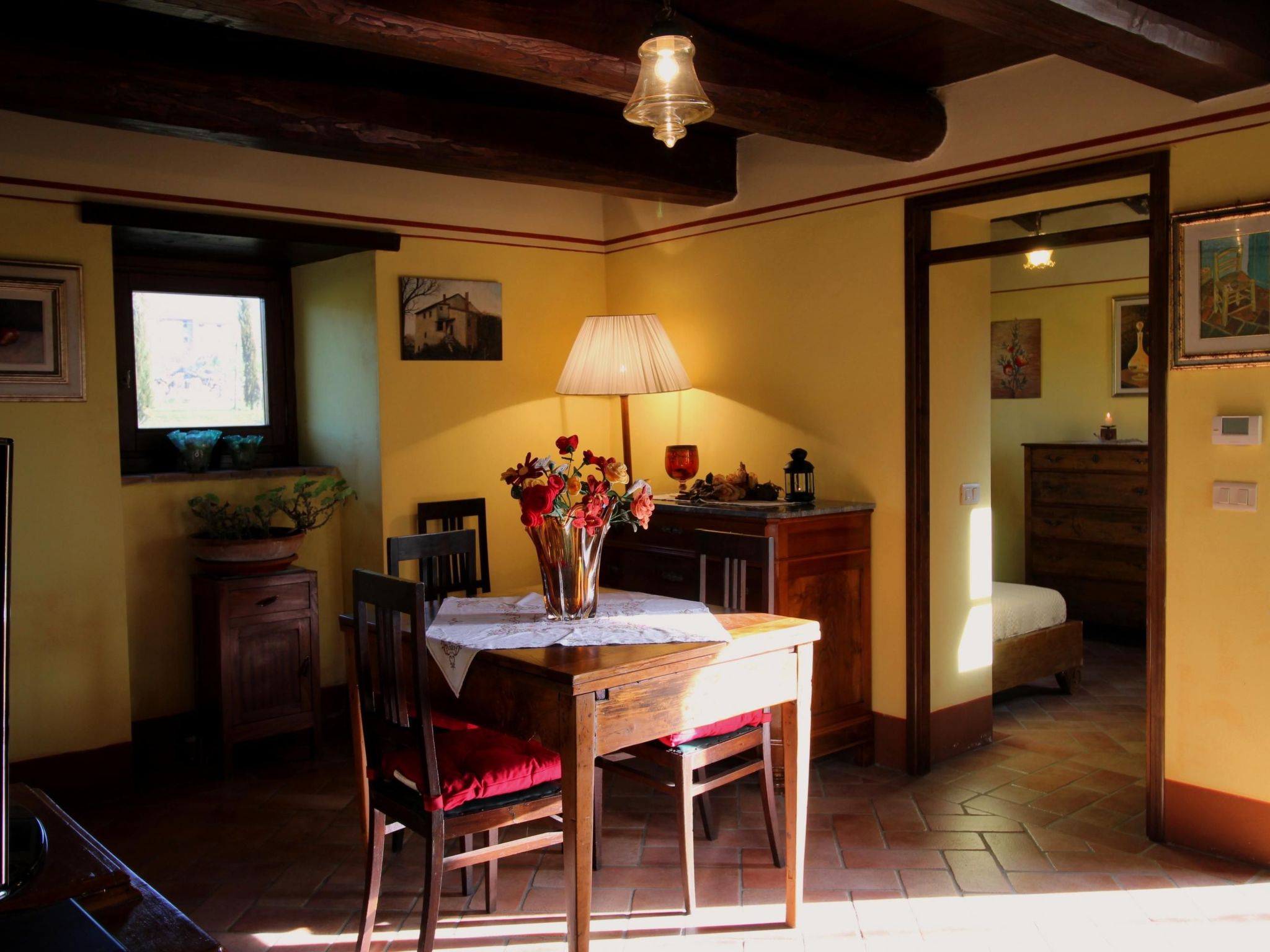 Landgut "Il Villino" mit Terrasse-Binnen