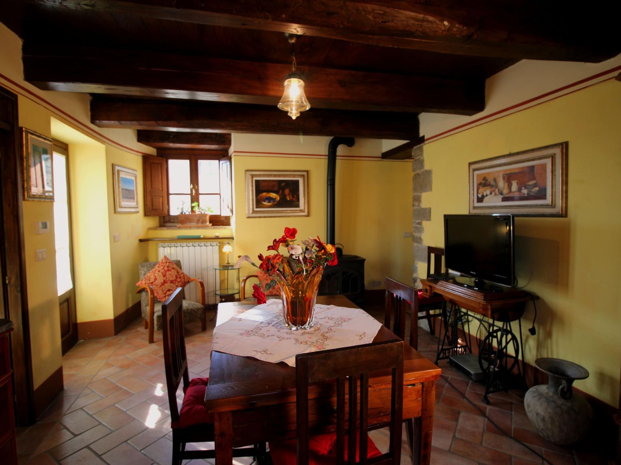 Landgut "Il Villino" mit Terrasse-Binnen